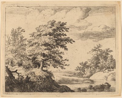 Río serpenteante de Allart van Everdingen
