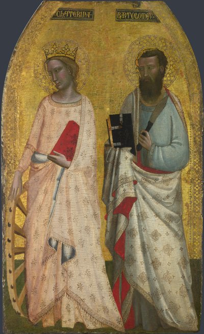 Santos Catalina y Bartolomé de Allegretto Nuzi