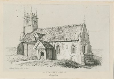 Clent - Capilla de San Kenelm de Allen Edward Everitt