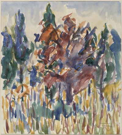 árboles de octubre de Allen Tucker