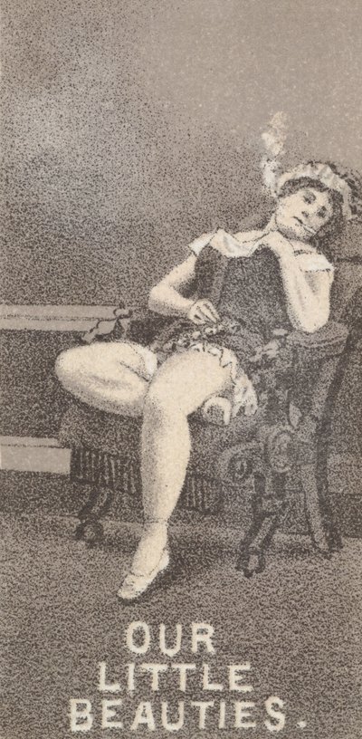 De la serie Actrices N57 promoviendo Our Little Beauties Cigarettes para Allen & Ginter, 1890 de Allen and Ginter