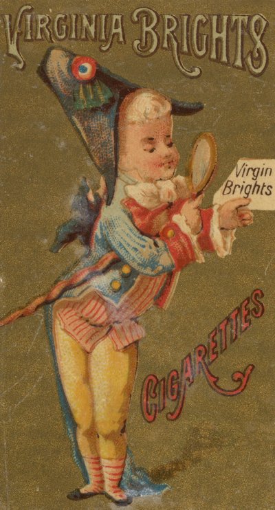 De la serie Girls and Children N64 promoviendo Virginia Brights Cigarettes para Allen &... de Allen and Ginter