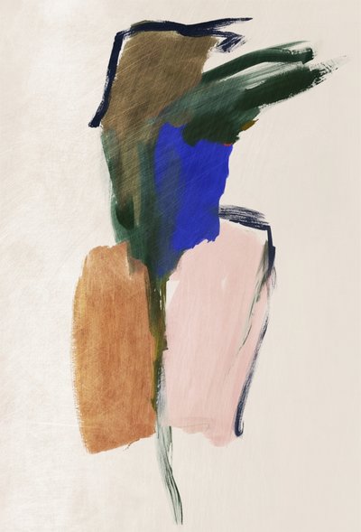 Abstracto orgánico y colorido de Alma