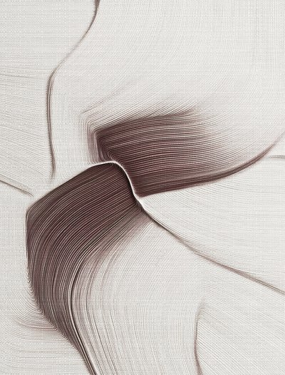 Líneas marrones difuminadas de Alma