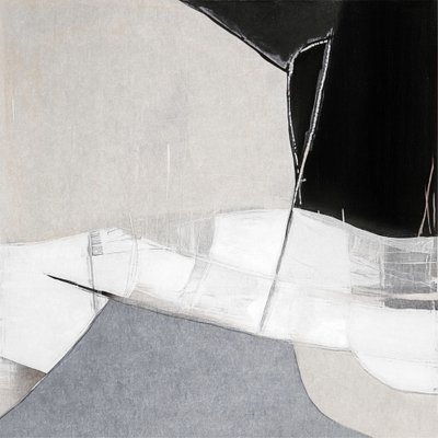 Composición abstracta monocromática de Alma