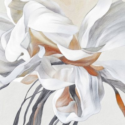 Abstracto floral suave de Alma