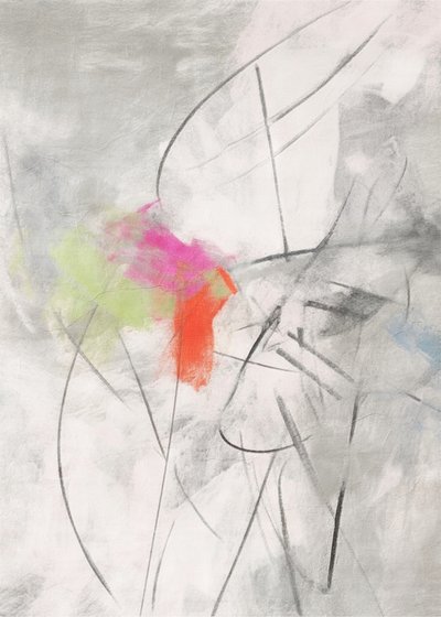 Pinceladas abstractas llenas de vida de Alma