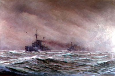 Segundo Escuadrón de Cruceros, Mar del Norte 1914-16 de Alma Claude Burlton Cull
