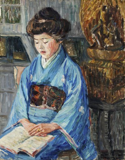 Woma japonesa de Alma Del Banco