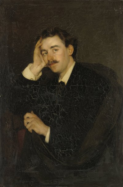 El pintor Herman Hartwich de Alois Erdtelt