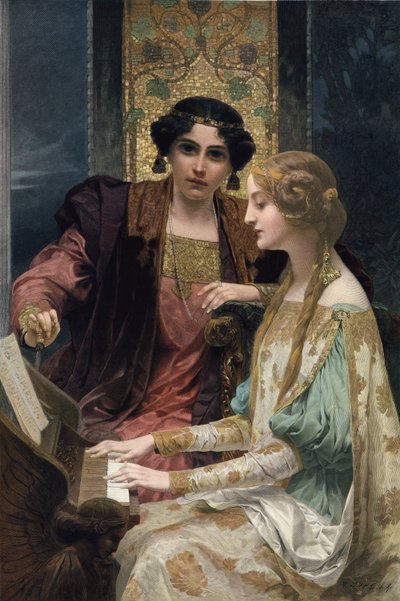 Haciendo música de Alois Hans Schram