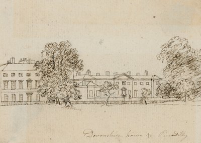Casa Devonshire, Piccadilly, Londres de Alois Schonn