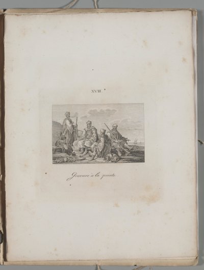 Arte de la litografía: albanesa, lámina XVIII. de Alois Senefelder