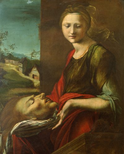 Salomé con la cabeza de Juan el Bautista, c.1512-16 de Alonso Berruguete