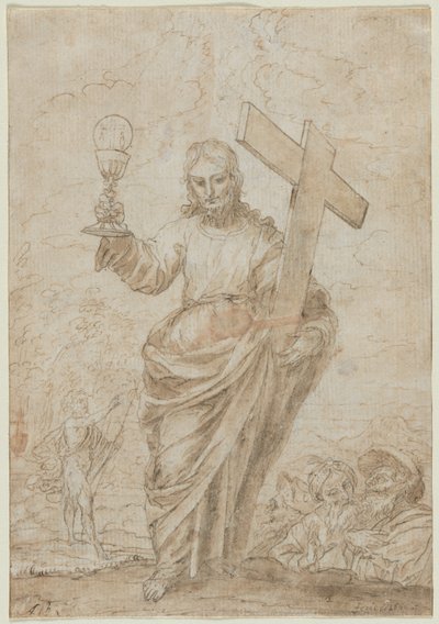 Christ Holding a Chalice and Cross de Alonso Cano