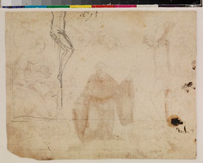 Cristo crucificado, verso, siglo XVII de Alonso Cano