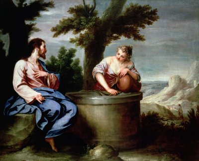 Jesús y la mujer samaritana de Alonso Cano