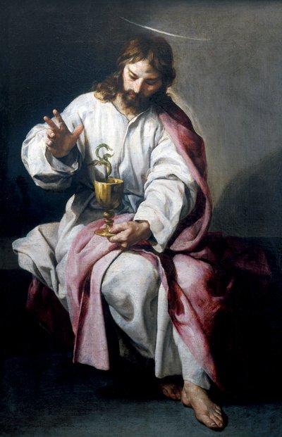 San Juan Evangelista con la copa envenenada, 1636 de Alonso Cano