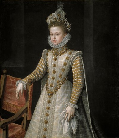 Isabel Clara Eugenia de Austria - La Infanta Isabel Clara Eugenia (1566-1633) de Alonso Sánchez Coello