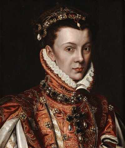 Retrato de Isabel de Valois de Alonso Sánchez Coello