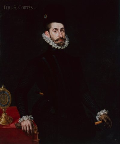 Retrato de Hernán Cortés de Alonso Sánchez Coello