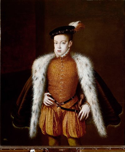 Retrato del Príncipe Don Carlos (c.1557) de Alonso Sánchez Coello