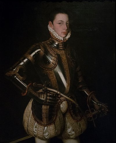 Alessandro Farnese, c.1559 (óleo sobre lienzo) de Alonso Sánchez Coello