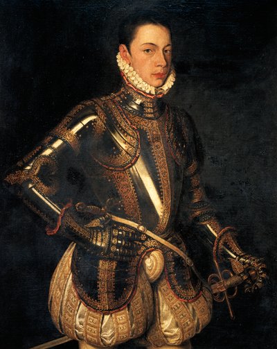 Retrato de Alessandro Farnese de Alonso Sánchez Coello