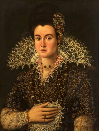 Retrato de una dama de Alonso Sánchez Coello