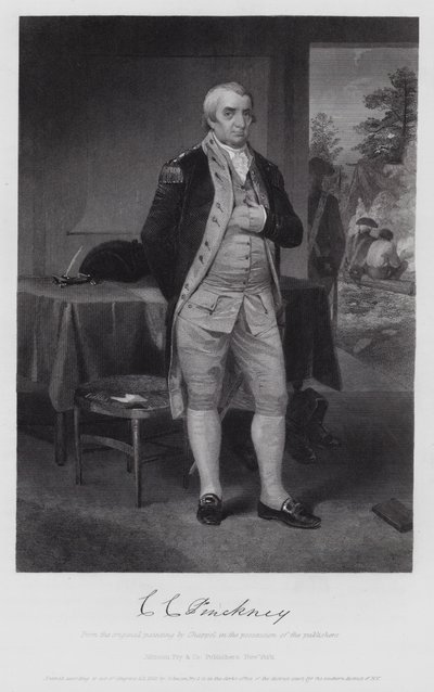 Charles Cotesworth Pinckney (grabado) de Alonzo (after) Chappel