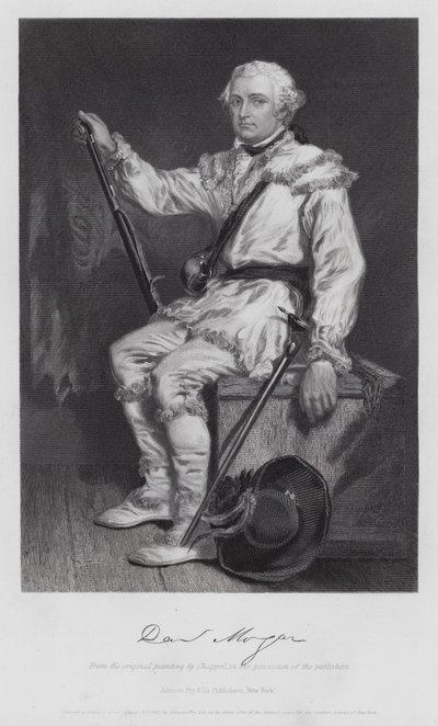 Daniel Morgan (grabado) de Alonzo (after) Chappel