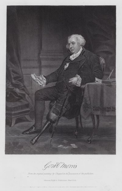 Gouvernour Morris (grabado) de Alonzo (after) Chappel