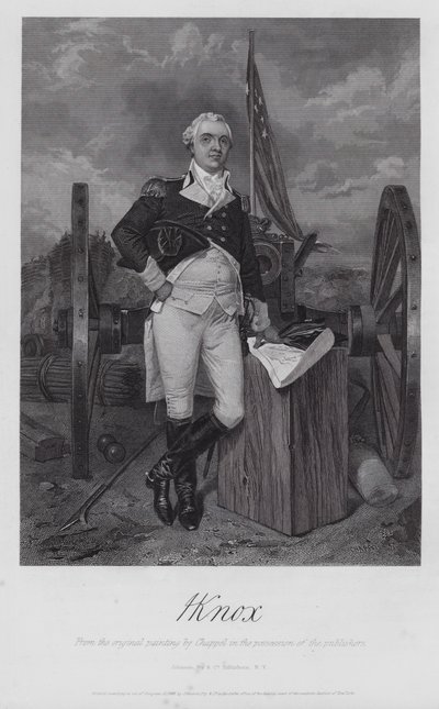 Henry Knox (grabado) de Alonzo (after) Chappel