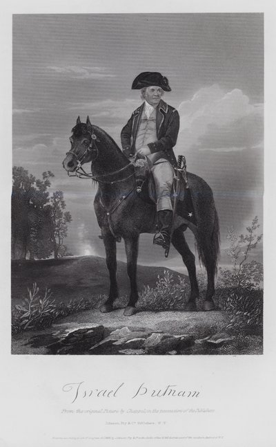 Israel Putnam (grabado) de Alonzo (after) Chappel