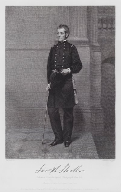 Joseph Hooker (grabado) de Alonzo (after) Chappel