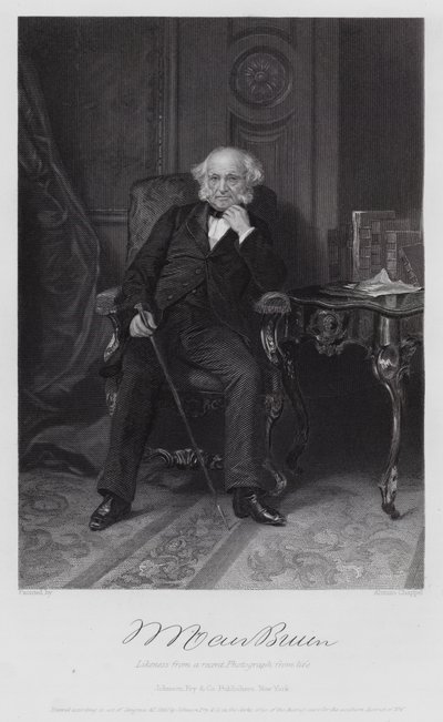Martin Van Buren de Alonzo (after) Chappel