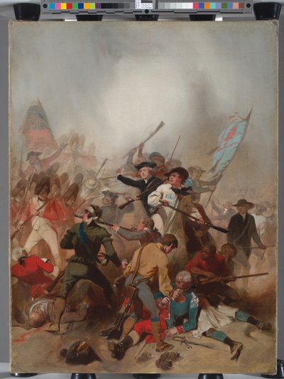 Batalla de Bunker Hill, 17 de junio de 1775, 1859 de Alonzo Chappel