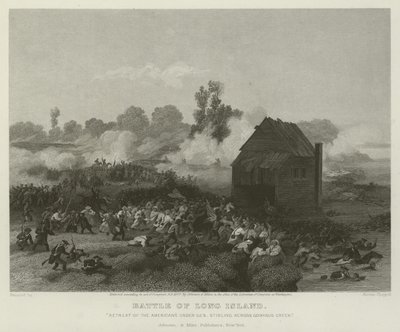 Batalla de Long Island, 1776 de Alonzo Chappel