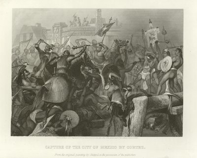 Captura de la ciudad de México de Alonzo Chappel