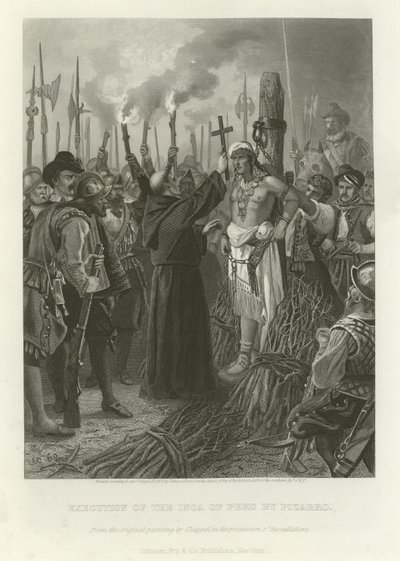 Ejecución del Inca de Alonzo Chappel