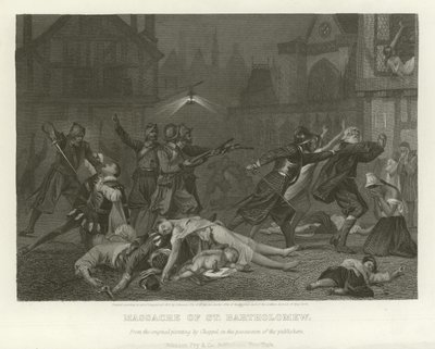 Masacre de San Bartolomé de Alonzo Chappel