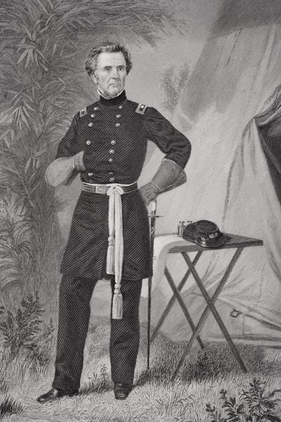 Retrato de Ormbsy McKnight Mitchel (1809-62) de Alonzo Chappel