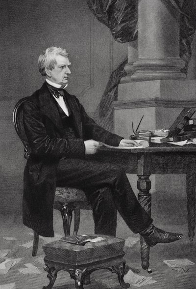 Retrato de William Henry Seward (1801-72) de Alonzo Chappel