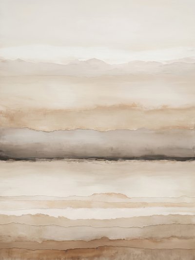 Abstracto en tonos tierra con capas de Alpenglow Workshop