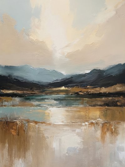 Reflejo del lago Golden de Alpenglow Workshop