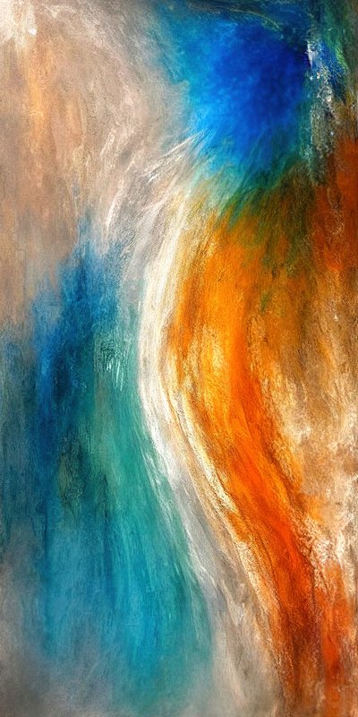 Flujo abstracto vibrante de Alpenglow Workshop