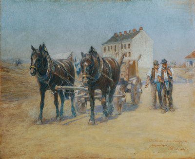 En el Hernalser Sandgstätte de Alphons Leopold Mielich