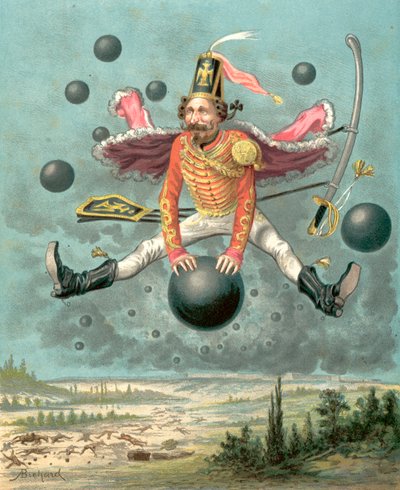Aventuras del Barón Munchausen de Alphonse Adolphe Bichard