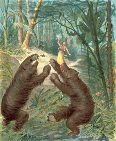 Aventuras del Barón Munchausen de Alphonse Adolphe Bichard