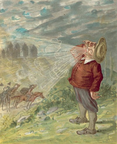 Aventuras del Barón Munchausen de Alphonse Adolphe Bichard